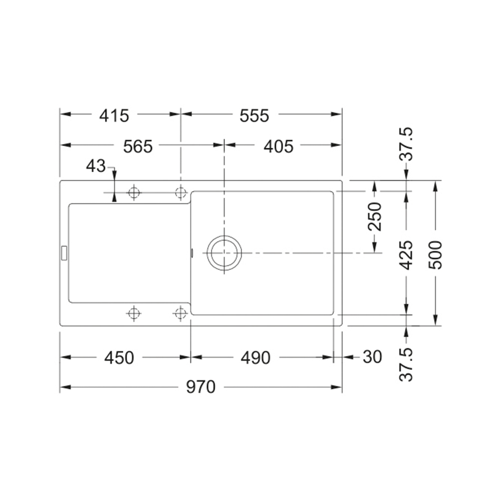 Franke sudoper MRG 611-A - standardna - Slika 2
