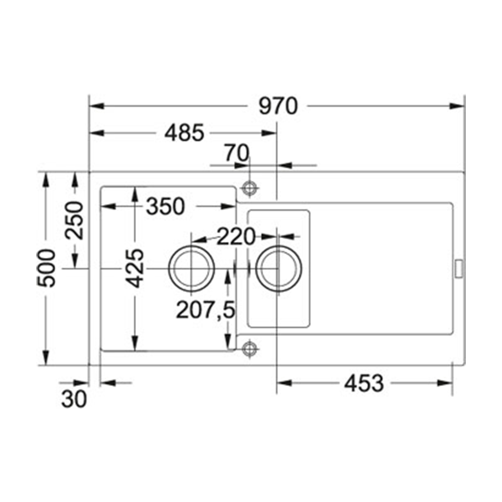 Franke sudoper MRG 651 - standardna - Slika 2