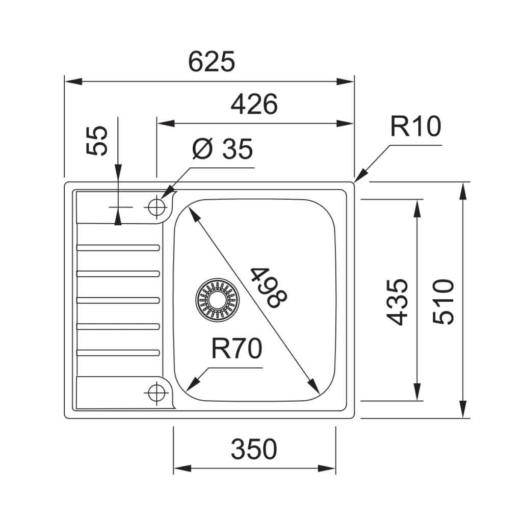 Franke sudoper Argos AGX 211-62 - Slika 2